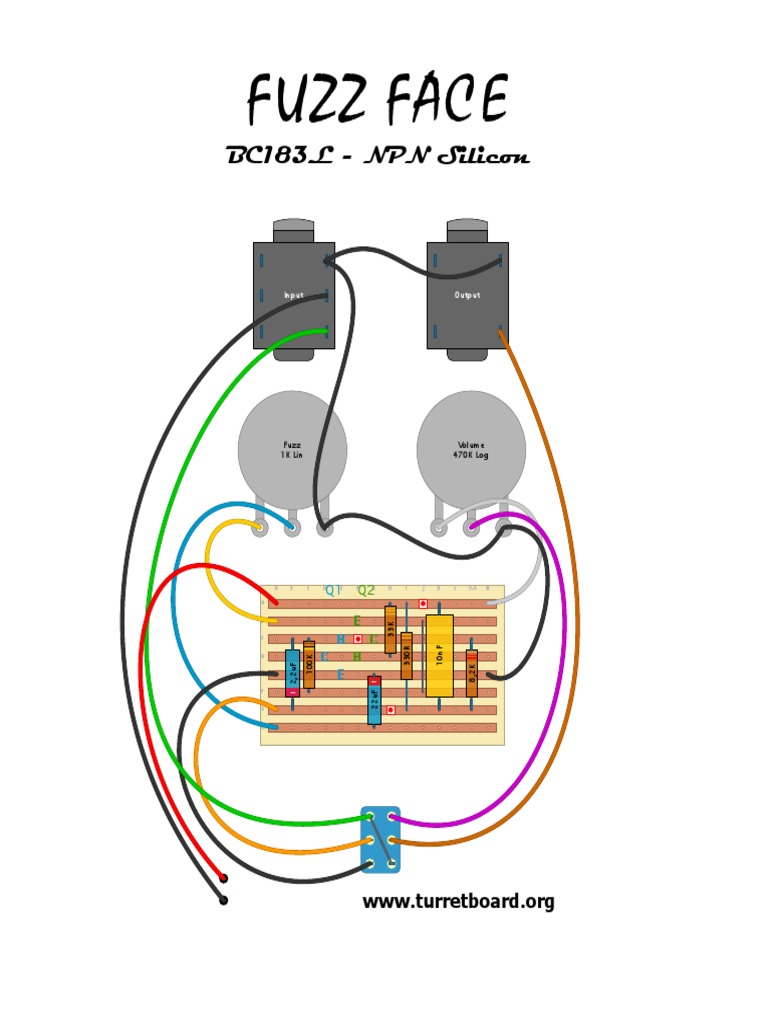 Fuzz-Face-NPN-BC183L-Revision1 Devo Fare Questo Mannaggia Cristtttt | PDF