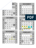 lvr block rotation calendar 2018 19