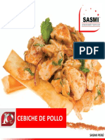 Cebiche de Pollo by Sasmi Perú Concesionario de Alimentos