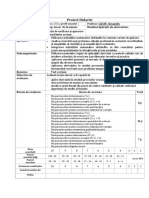 Evaluare Sumativă Clasa 11 - Uman Aplicații Ale Derivatei