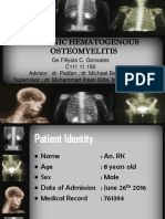 Chronic Hematogenous Osteomyelitis