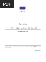 Introdução à Base de Dados