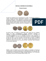 Monedas de Guatemala