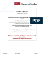 Science Advances Manuscript Template