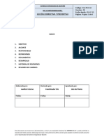 SIG-PRO-10 No Conformidades, Acción Correctiva y Preventiva v03