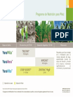 Fertilización Maíz Yara PDF