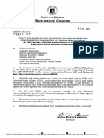 Attachment to DM 331 s 2018 - DepEd Order No. 32, s. 2018 - Policy Guidelines on the Collection of Data Information Requirements for Beginning of SY 2018-2019 in the LIS a.pdf