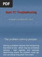 Basic PC Troubleshooting: A Starter's Guide To PC Users