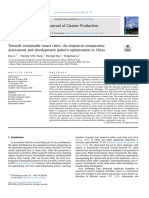 Towards Sustainable Smart Cities - An Empirical Comparative Assessment and Development Pattern Optimization in China - Published