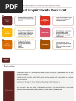 Project Requirements Document: Note: PRD Is Project Charter On Steroids. You Need To Include More Details