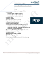 sp3d Admin Course Content PDF