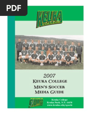 2007 Men's Soccer Media Guide