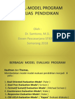 Model Evaluasi Program Pendidikan