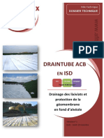 2012-04-Dossier Technique Draintube Acb Remplacementcouchesupport