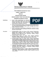 Kalimantan Timur Peraturan Gubernur No. 1 THN 2013 TTG KTR