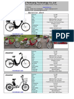 Quotation Sheet: Fob Ningbo $265