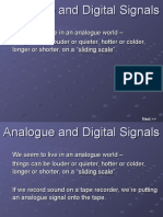 Differences Between Analogue and Digital Signals