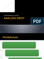 ANALISIS SWOT