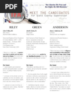 Meet The IFA Candidates for Scott County Supervisors