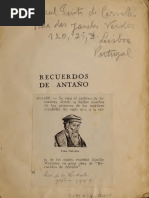 Recuerdos de Antaño