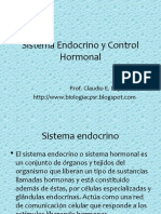 Sistema Endocrino y Control Hormonal