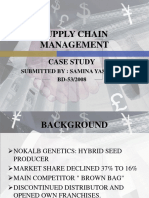 Supply Chain Management: Case Study