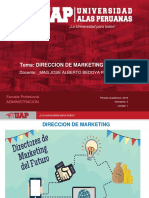 Tema: Direccion de Marketing: Docente: - Mag Jose Alberto Bedoya Perales