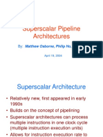 Super Scalar Architectures