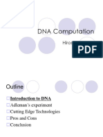 DNA Computation: Hiroshi Higuchi