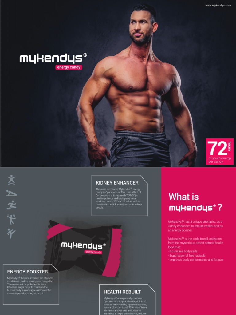 MyKendys (SEX PILL) & Energy Candy Enhancer Harder For Men's (迈康帝精力糖