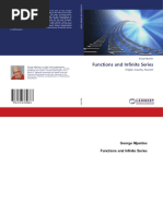 "Functions and Infinite Series"  /book Lambert Academic Publishing