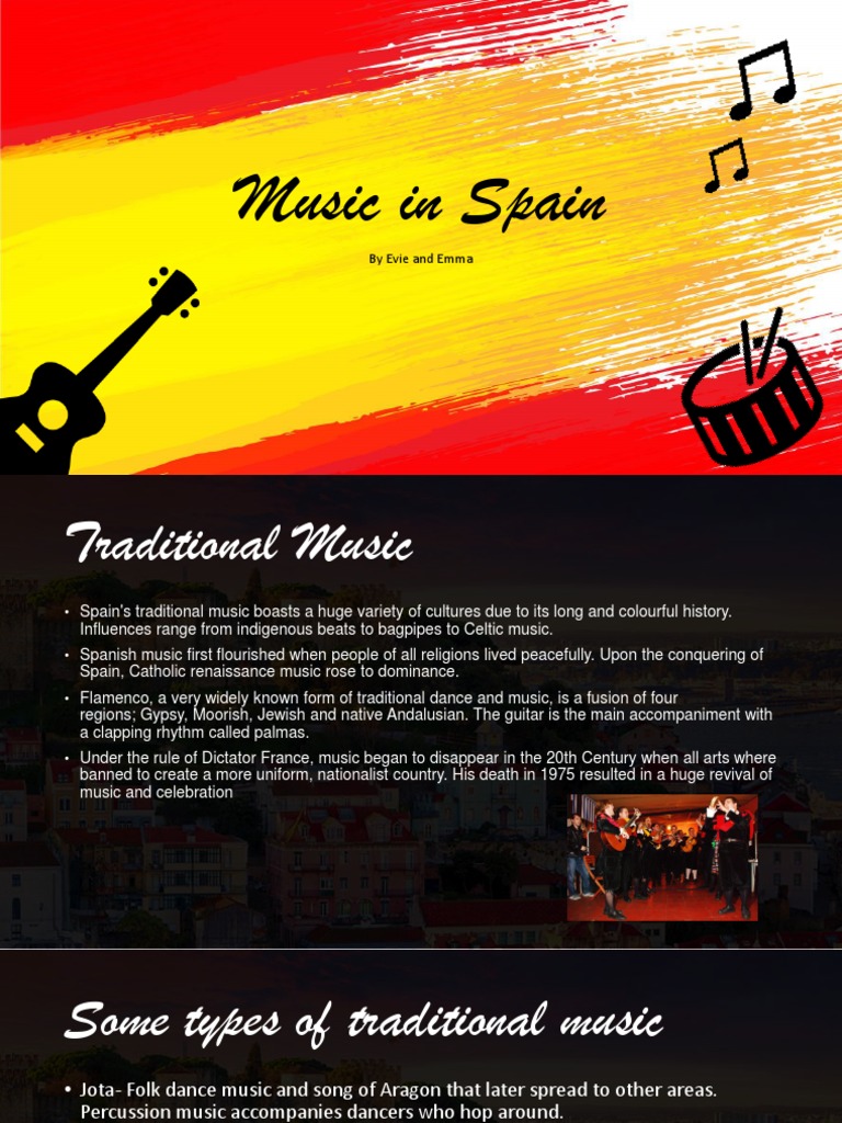 Spanish Music PDF Folk Music Dances
