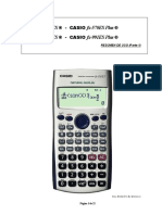 Manual Calculadora Casio Fx-570