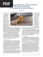 Large-Scale Biofloc Tank Culture in Malawi - A Technical Success Story - June 2017 Issue of WA Magazine