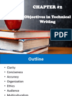 Chapter 2 - Objectives in Technical Writing