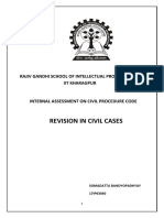 Revision of civil cases
