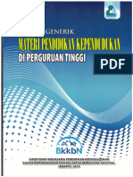 Silabus Generik - Materi Pendidikan Kependudukan - Di PERGURUAN TINGGI