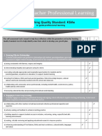 teacher professional growth template