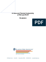 Tr48 r Value Thermal Conductivity Pex Pe Rt