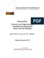 Chemie Und Eigenschaften Metallischer Werkstoffe