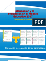 PLANEACIÓN PLANEACION Y EVALUACION 2017