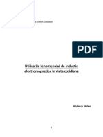 Utilizarile Fenomenului de Inductie Electromagnetica in Viata Cotidiana