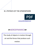 8.1 Physics of The Atmosphere