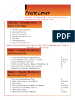 Front Lever PDF