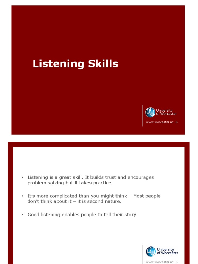 The Importance of Listening Skills A Comprehensive Guide to Developing