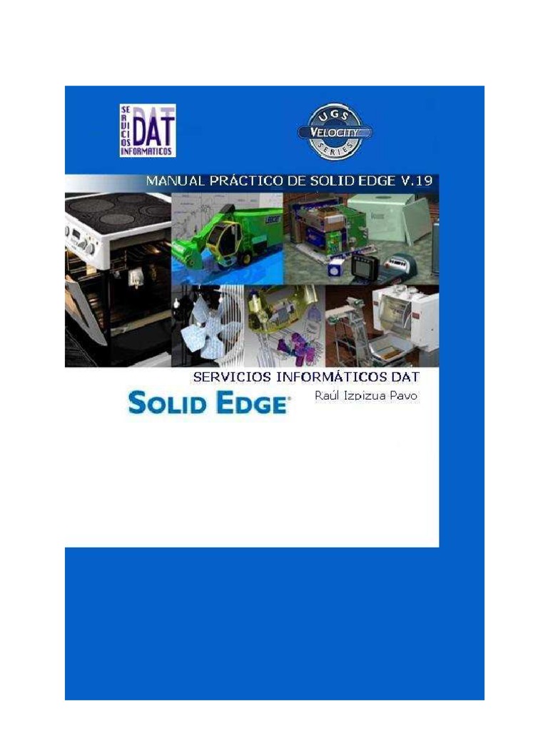 Manual Solid Edge Diseño Plano (Geometría)