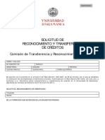 Solicitud Reconocimiento ECTS PDF