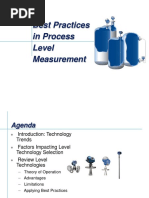 Best Practices in Process Level Measurement