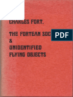 GROSS Charles Fort The Fortean Society & UFOs PDF