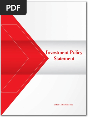 Investment Policy Statement